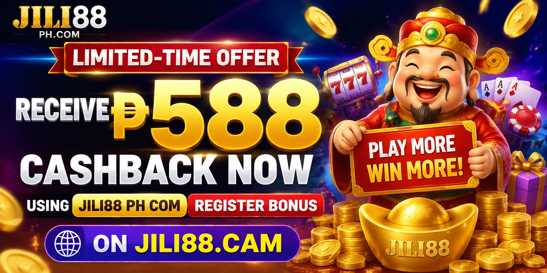 Mobile casino bonus promotion visual on phone