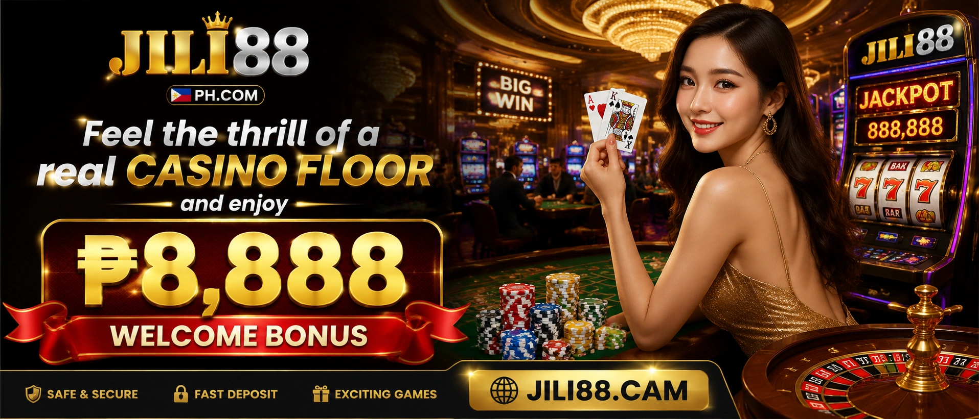 Poker mobile and table navigation visual